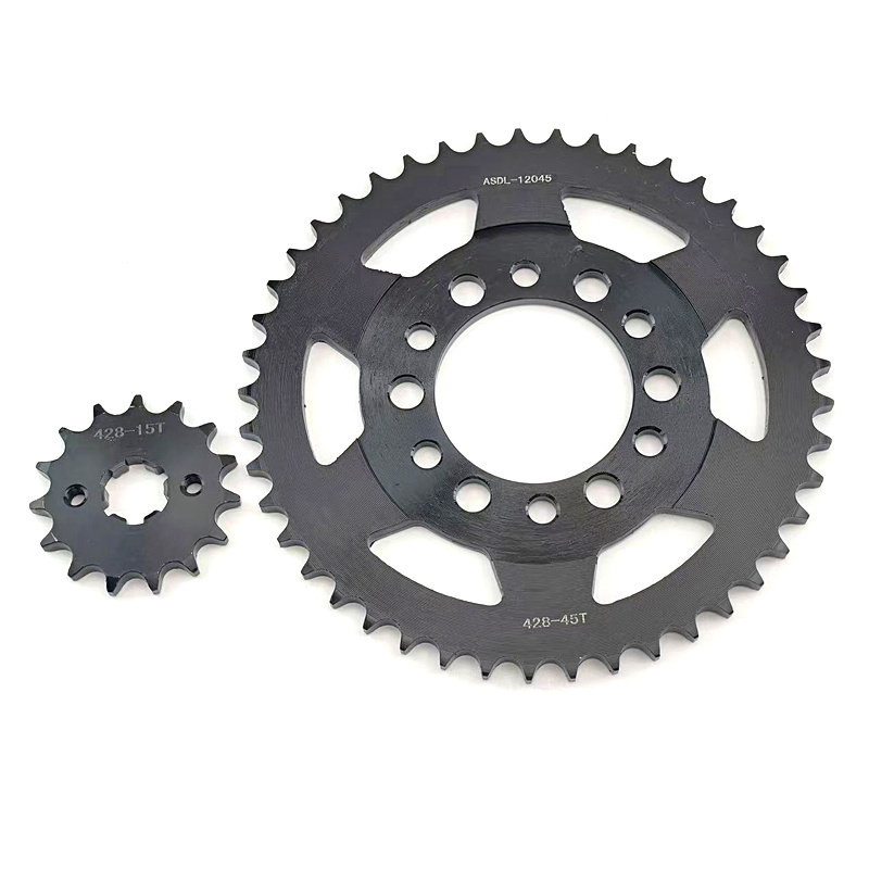 428 Chain - Xe Máy Phía Trước Phía Sau