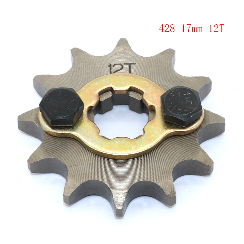 530 Chain - 428 12 T Răng 17Mm ID